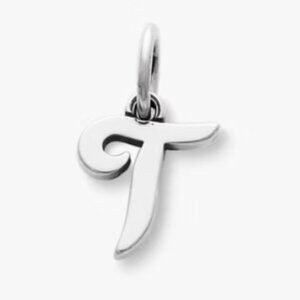 James Avery Letter "T" Charm Pendant